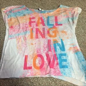Falling in love shirt